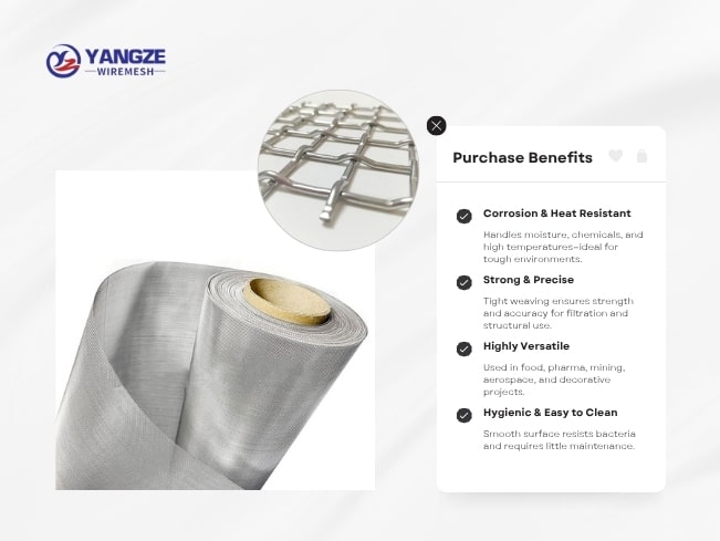 Stainless Steel Weave Mesh